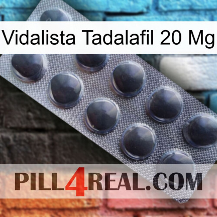 Vidalista Tadalafil 20Mg 30